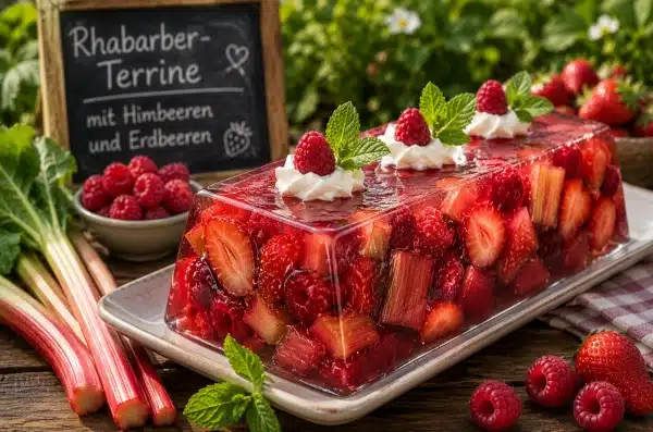 Rhabarber-Terrine